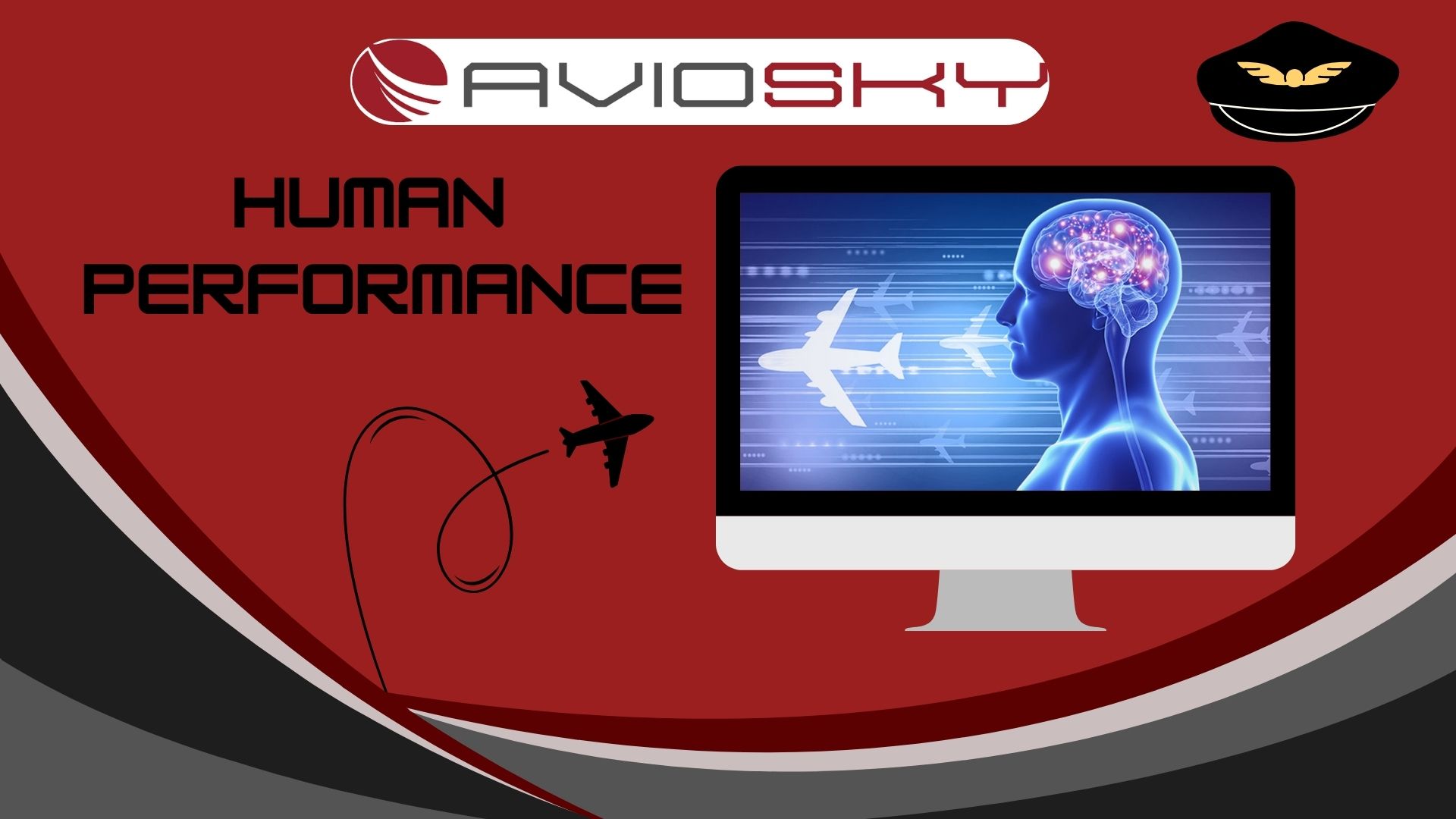 Aviosky website banner Human Performance