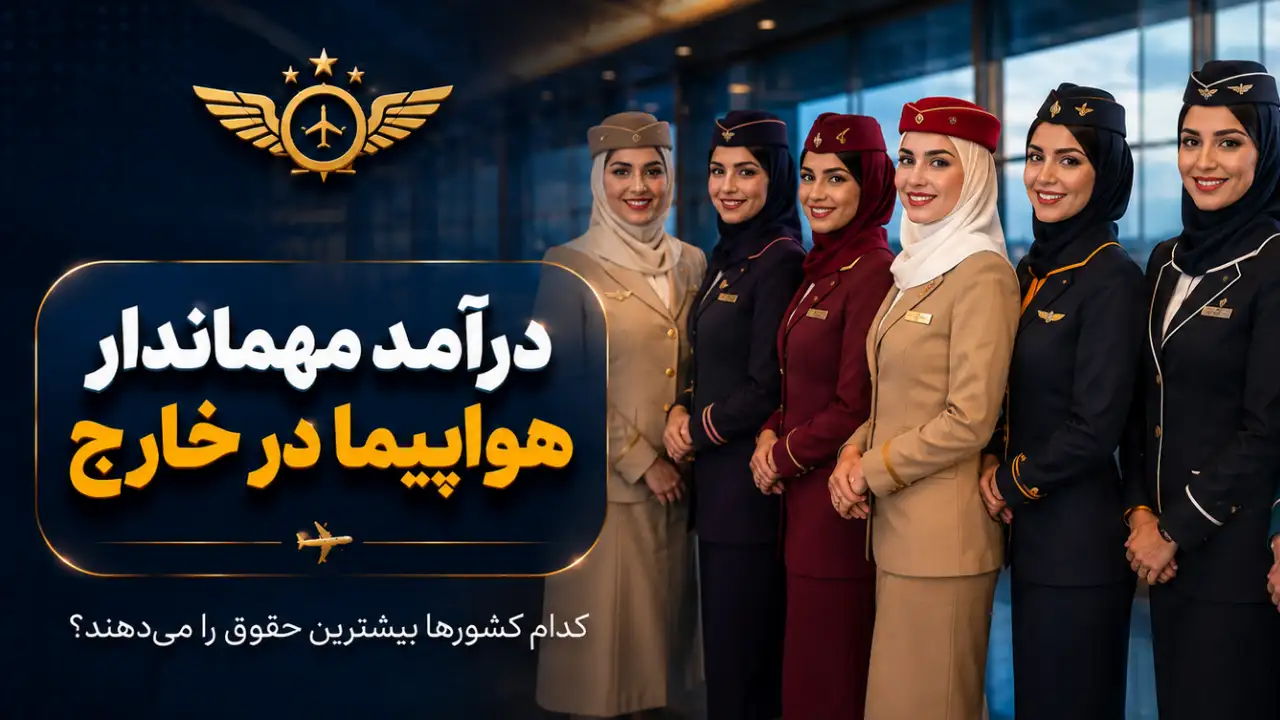درامد مهماندار خارج کشور