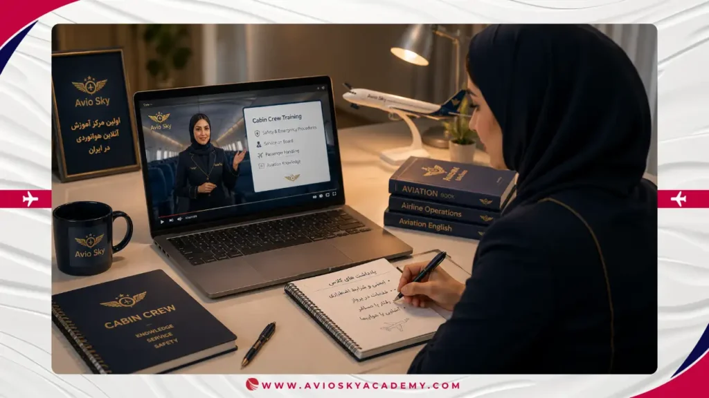 هزینه کلاس مهمانداری هواپیما