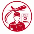 آیکون آموزش تایپ فنی هواپیما