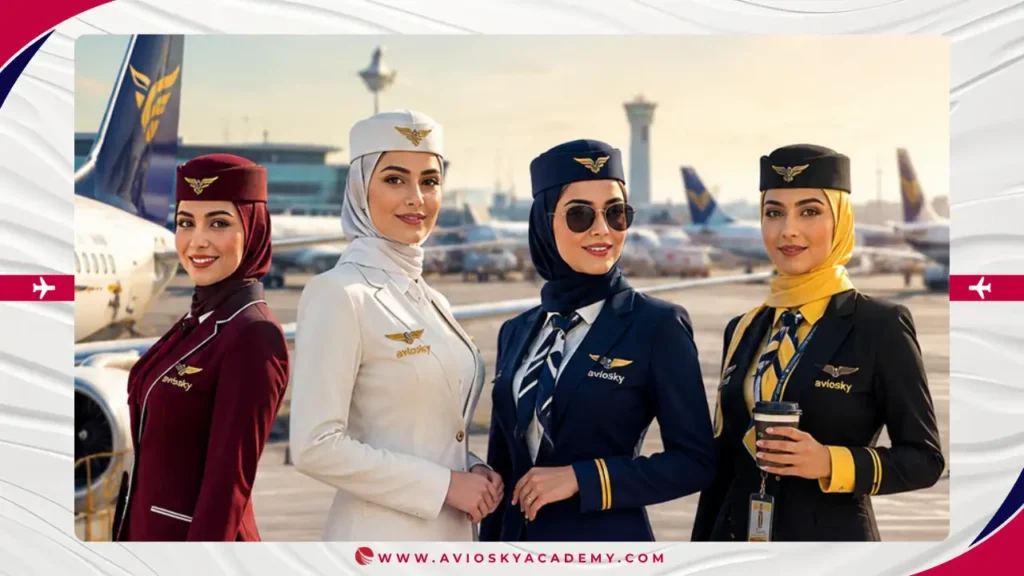 درآمد مهماندار هواپیما